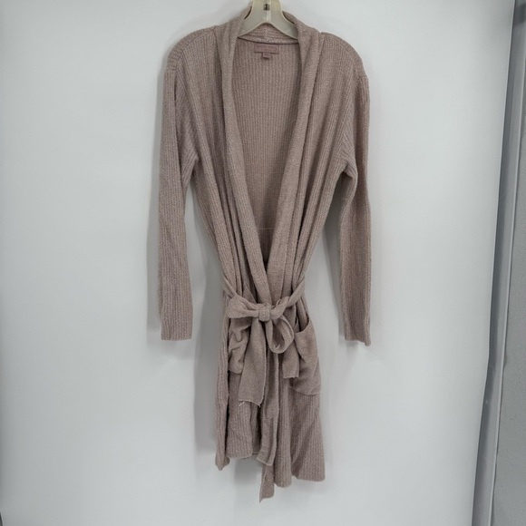 BAREFOOT DREAMS CozyChic Women's Robe Belted pink Size 2 small/medium bathrobe - Picture 11 of 11